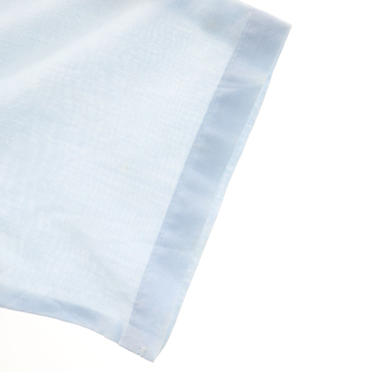 WR. California 70s ヴィンテージ 半袖 オープンカラーシャツ S 水色 メンズ