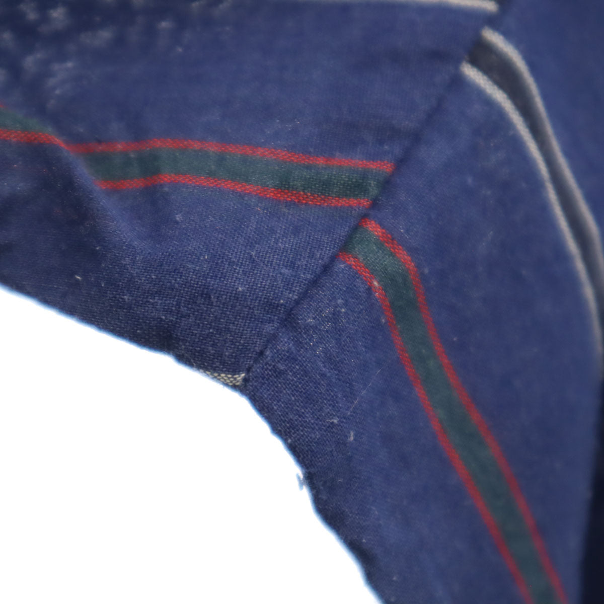 ELY CATTLEMAN エリーキャトルマン 80s ヴィンテージ ストライプ柄 半袖 ウエスタンシャツ 4X BIG ネイビー ビッグサイズ メンズ