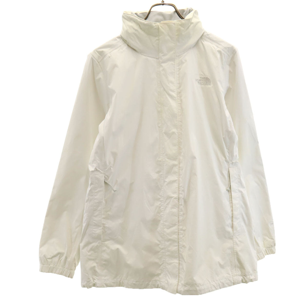THE NORTH FACE ノースフェイス アウトドアジャケット L 白 裏メッシュ レディース