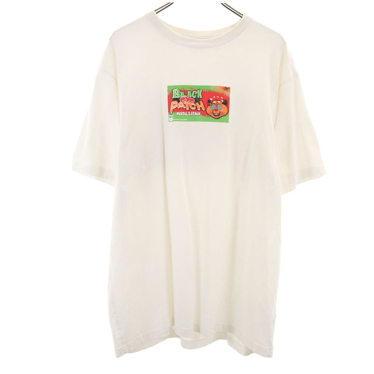 THE BLACK EYE PATCH ブラックアイパッチ プリント 半袖 Tシャツ XL 白 メンズ