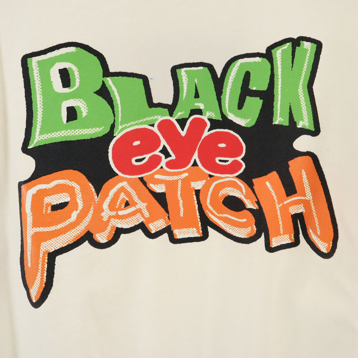 THE BLACK EYE PATCH ブラックアイパッチ プリント 半袖 Tシャツ XL 白 メンズ