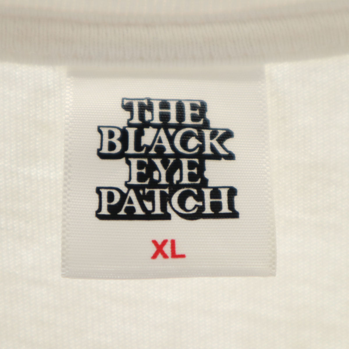 THE BLACK EYE PATCH ブラックアイパッチ プリント 半袖 Tシャツ XL 白 メンズ