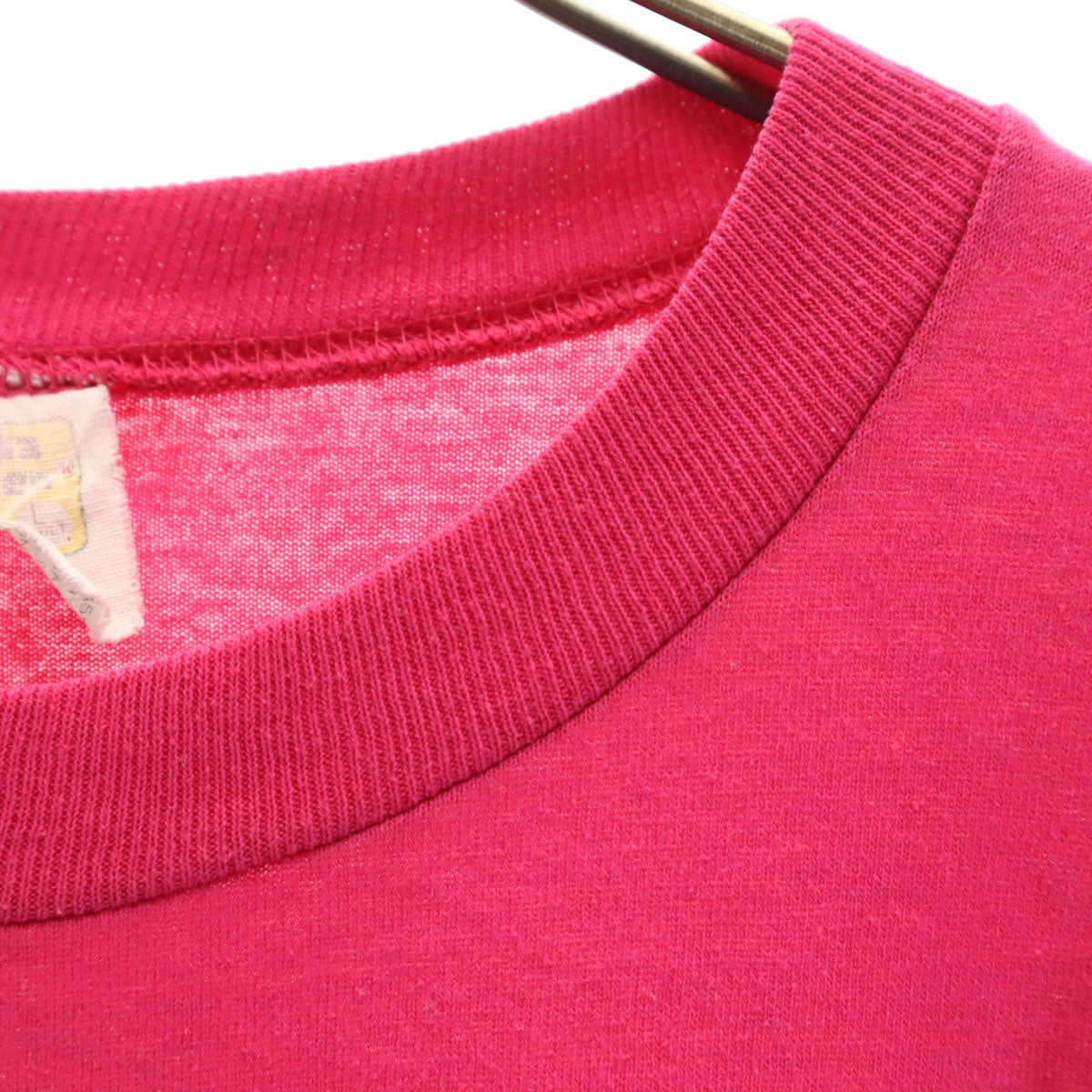 Velva Sheen ベルバシーン 70s 80s USA製 ヴィンテージ Washington D.C. 半袖 Tシャツ L ピンク メンズ