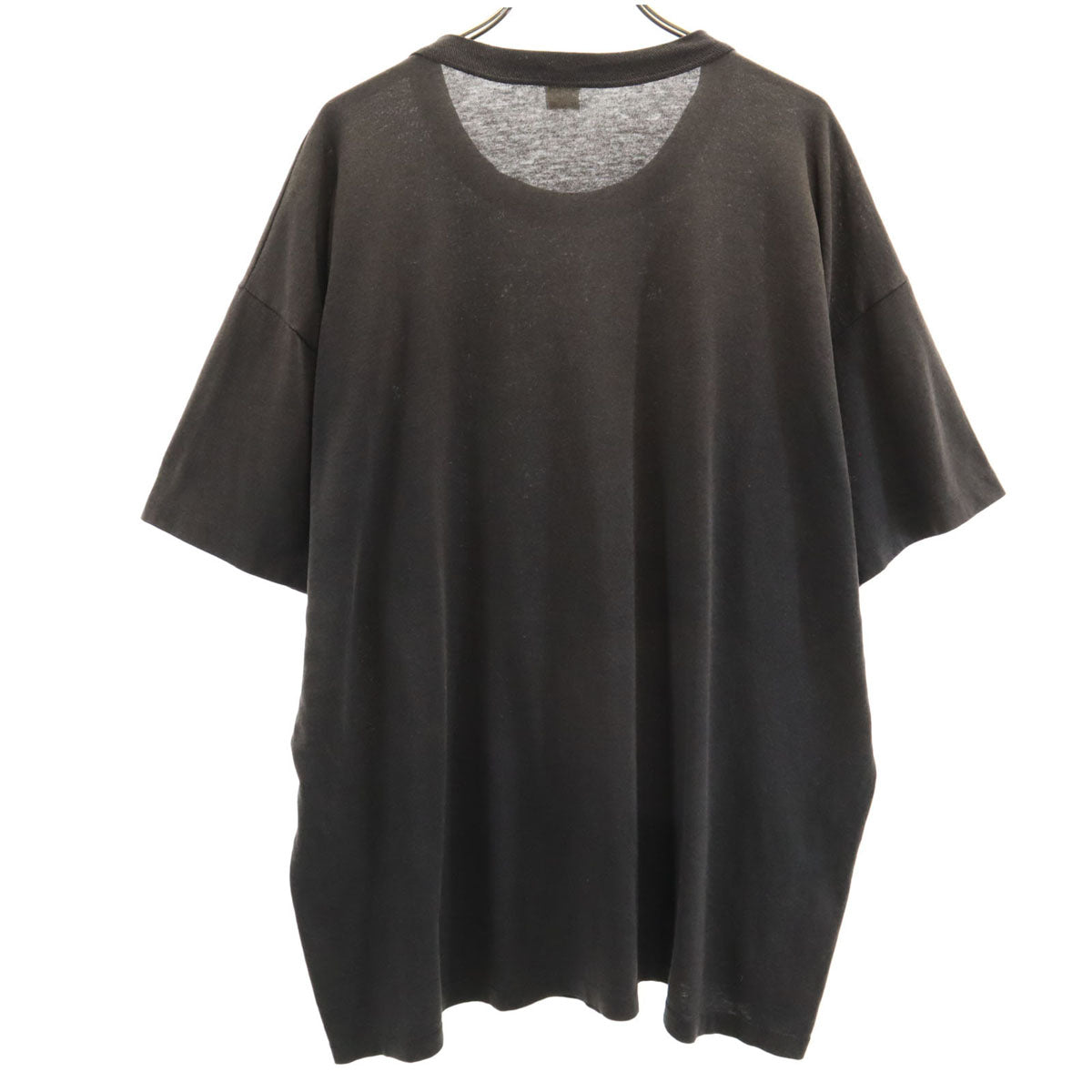 Tee Swing ティースウィング 80s ヴィンテージ USA製 AIRBORNE 半袖 サンダー ミリタリー Tシャツ XXL ブラック シングルステッチ ビッグサイズ メンズ