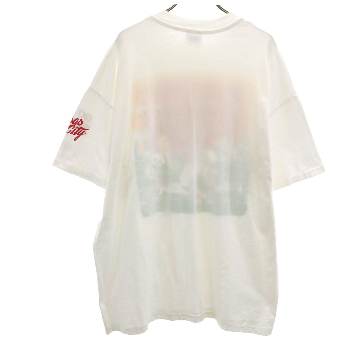 Hanes ヘインズ 80s 90s USA製 オールド アメリカンフットボール RIDER HATERS 半袖 Tシャツ XL ホワイト シングルステッチ BEEFY-T メンズ