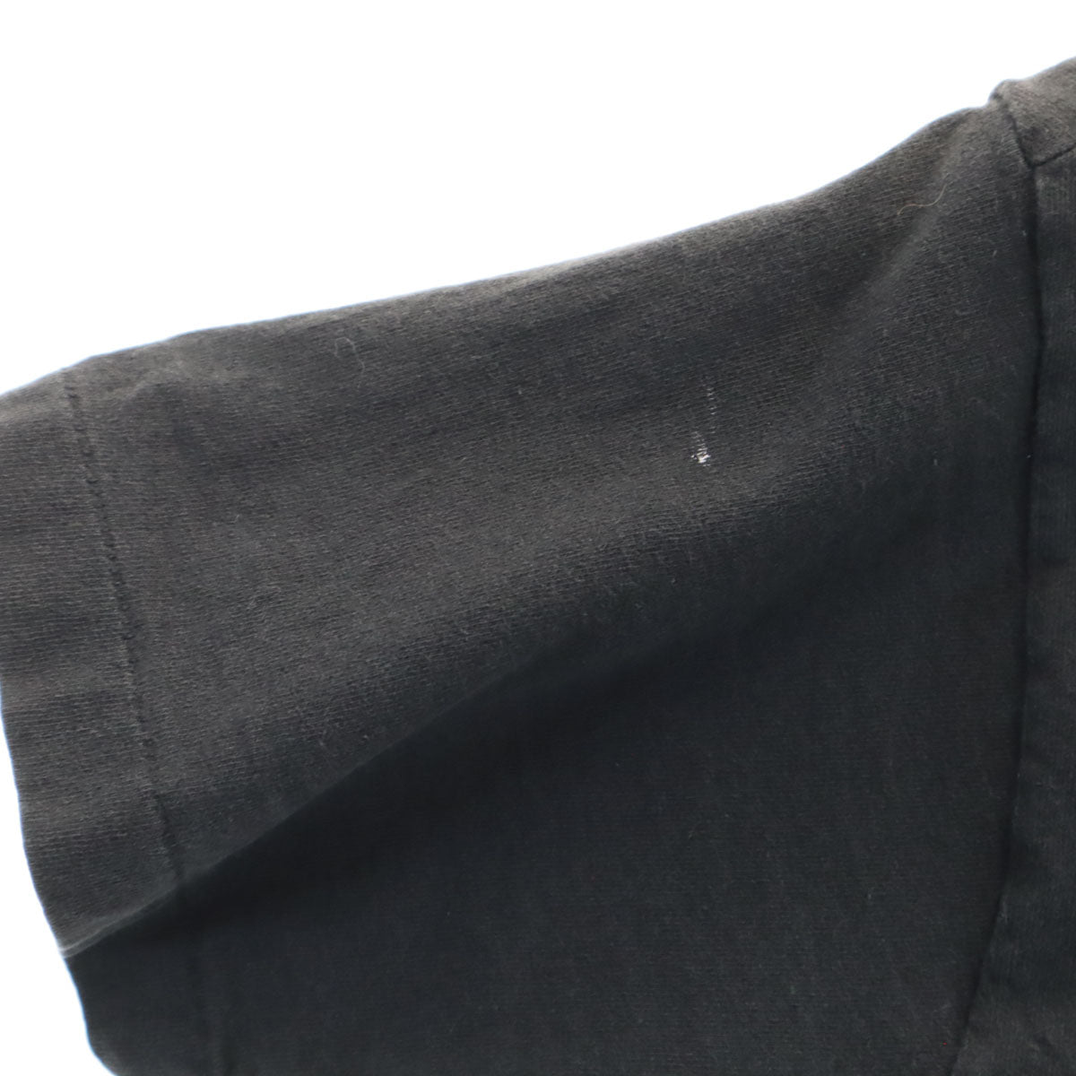 FRUIT OF THE LOOM フルーツオブザルーム 00s オールド バックプリント 宇宙 半袖 Tシャツ S ブラック シングルステッチ メンズ