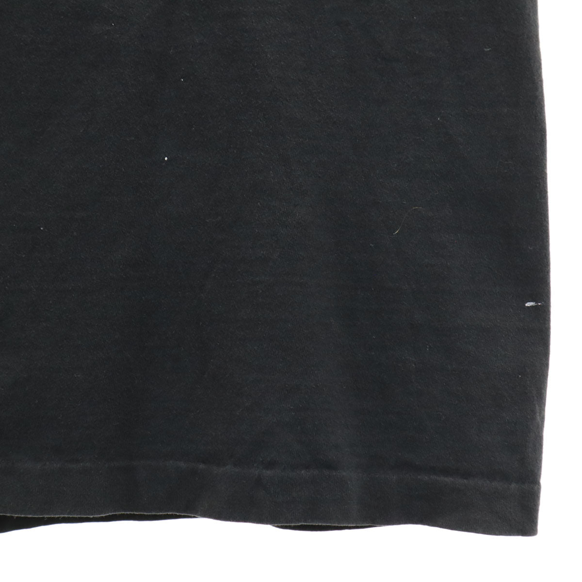 FRUIT OF THE LOOM フルーツオブザルーム 00s オールド バックプリント 宇宙 半袖 Tシャツ S ブラック シングルステッチ メンズ