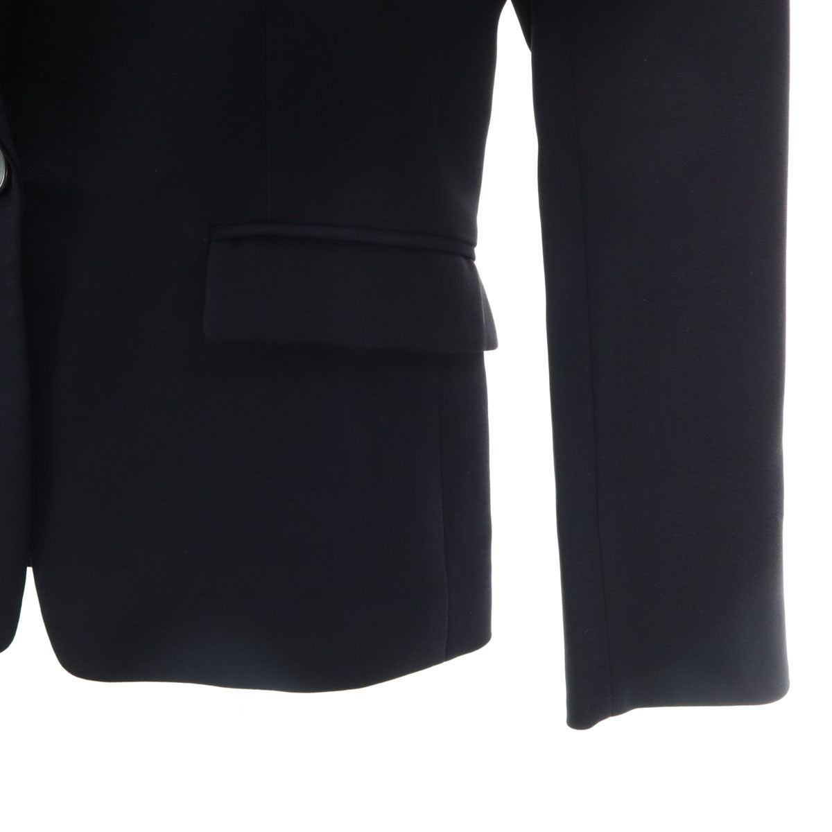 UNTITLED アンタイトル 日本製 スカートスーツ 上下 セットアップ 2 ネイビー レディース