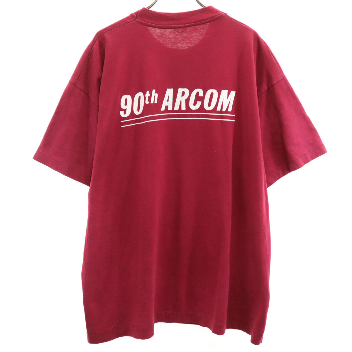 FRUIT OF THE LOOM フルーツオブザルーム 90s USA製 オールド 半袖 Tシャツ XL ボルドー系 BEST シングルステッチ メンズ