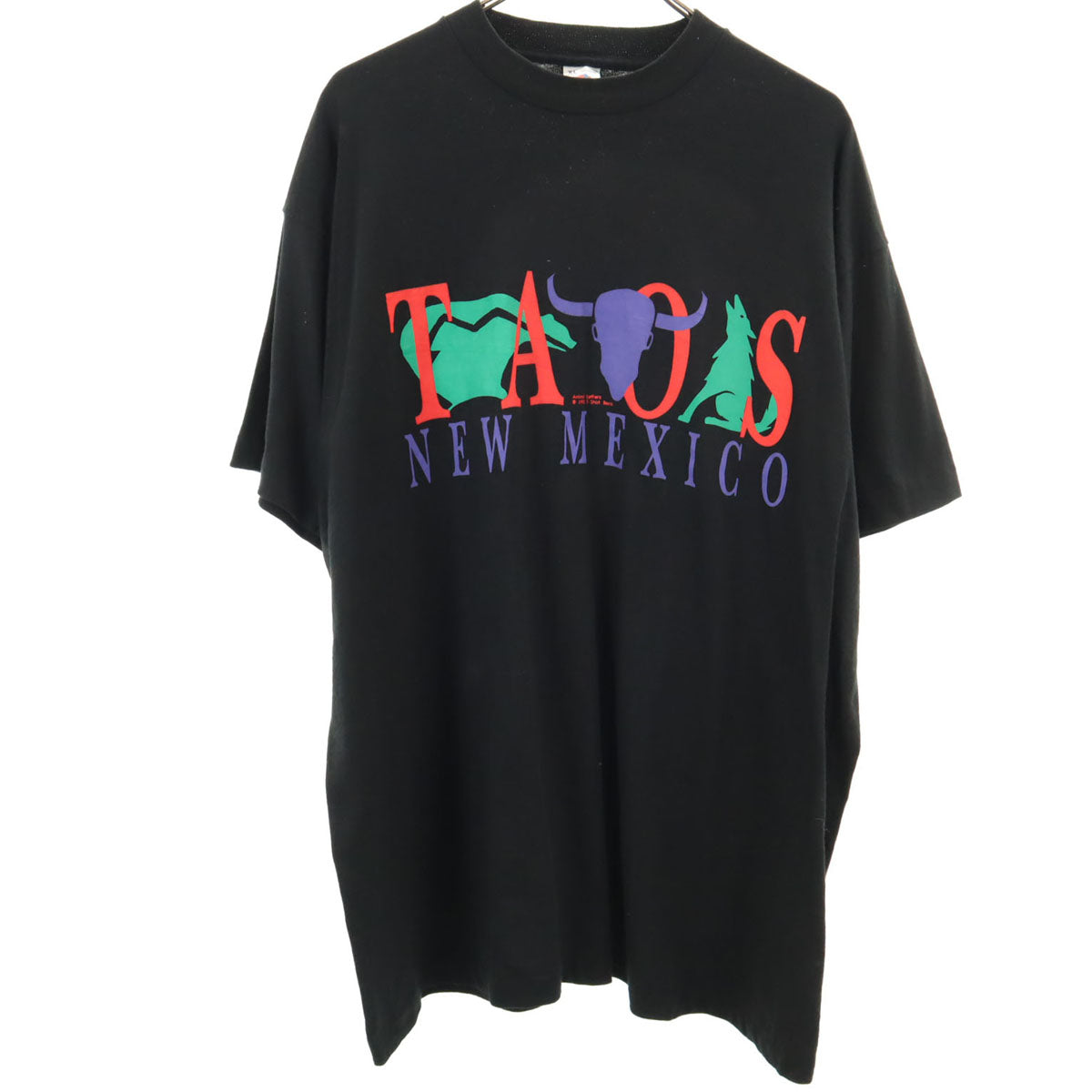 FRUIT OF THE LOOM フルーツオブザルーム 90s USA製 オールド 半袖 Tシャツ XL ブラック シングルステッチ メンズ