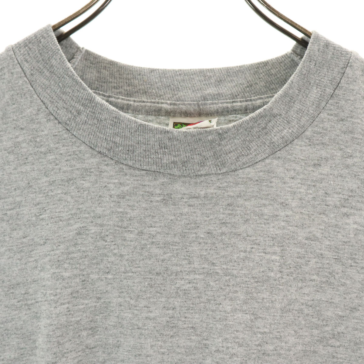 FRUIT OF THE LOOM フルーツオブザルーム 90s メキシコ製 半袖 Tシャツ XL グレー シングルステッチ メンズ