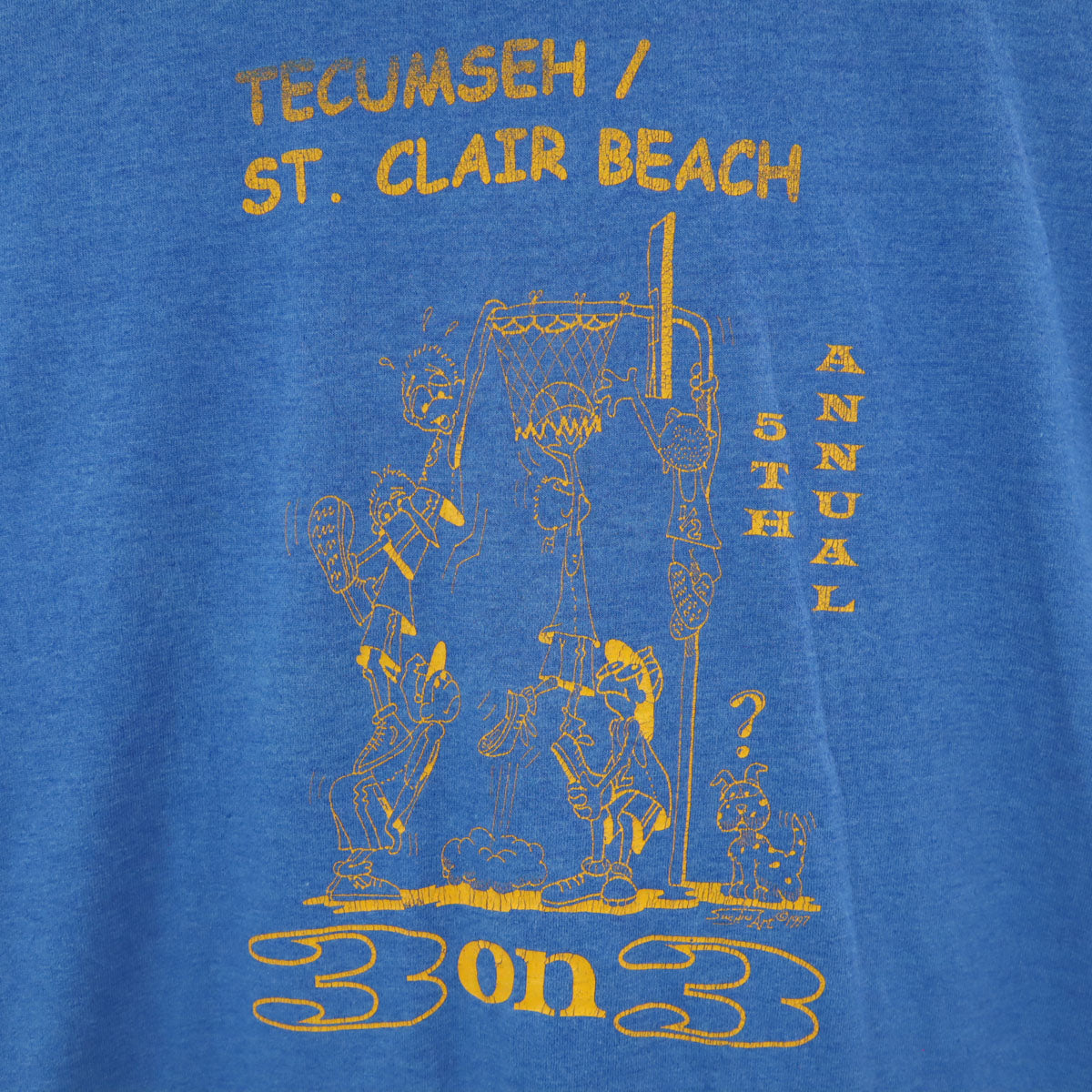 FRUIT OF THE LOOM フルーツオブザルーム 90s カナダ製 オールド 半袖 Tシャツ L ブルー シングルステッチ メンズ