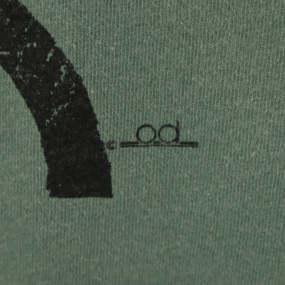 od ORIGINAL DE&ICN COMPANY 90s USA製 オールド 半袖 Tシャツ L グリーン系 シングルステッチ メンズ