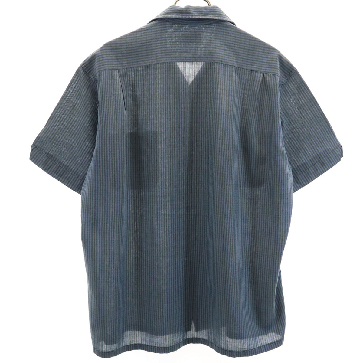 McGregor マクレガー 60s ヴィンテージ USA製 チェック柄 半袖 オープンカラーシャツ M チャコールグレー メンズ