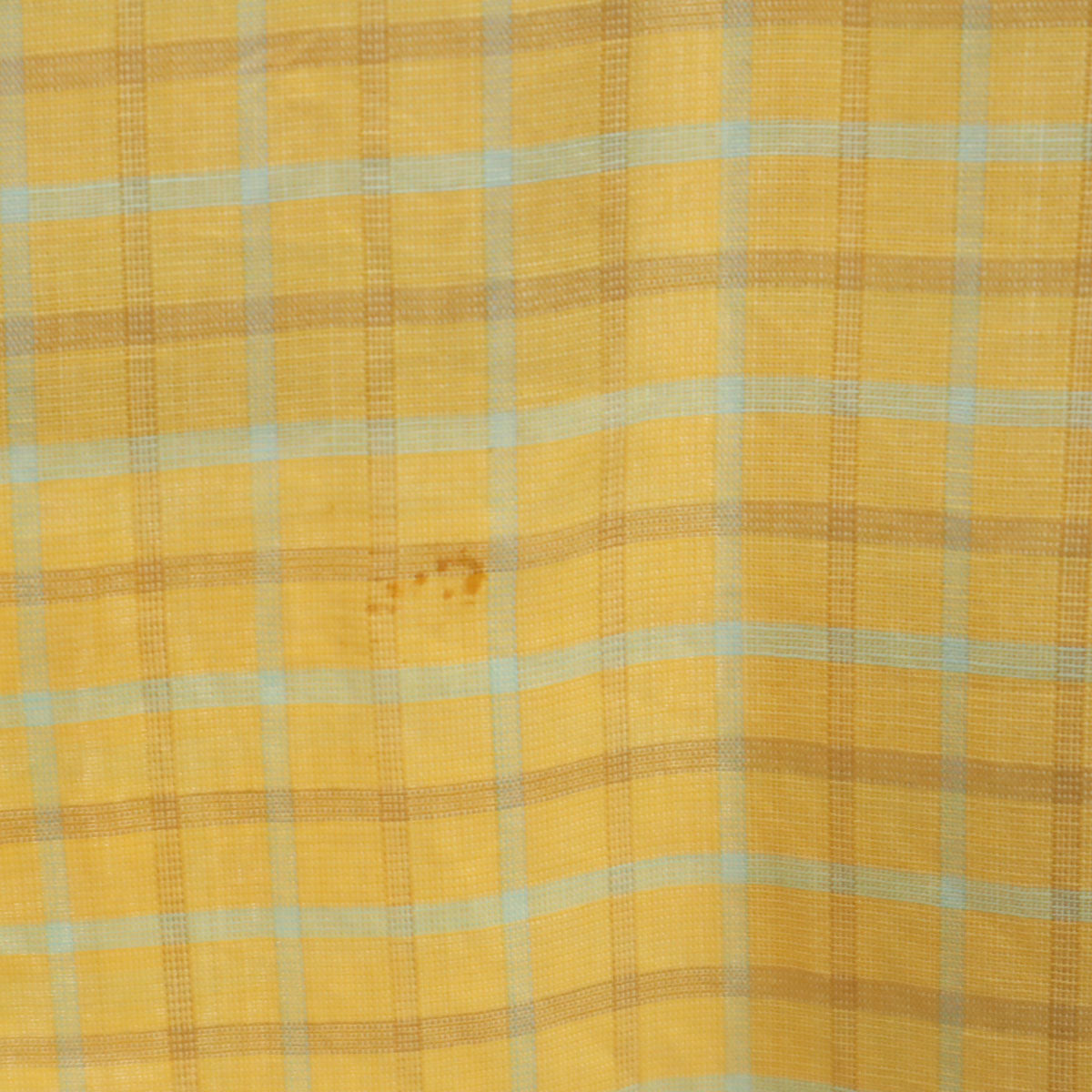 Stephens 60s ヴィンテージ チェック柄 半袖 シャツ XL イエロー系 メンズ