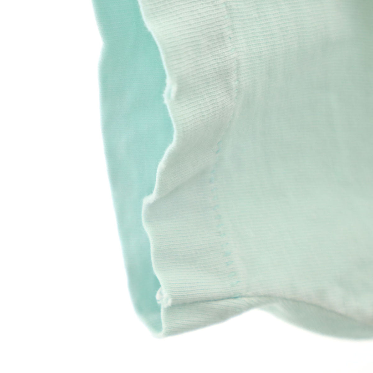 Hanes ヘインズ 80s 90s USA製 オールド 鉄道プリント 半袖 Tシャツ XL ミント系 シングルステッチ BEEFY-T メンズ