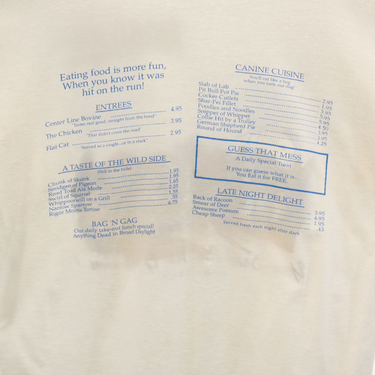 OLD オールド 90s ロードキルカフェ 半袖 Tシャツ ホワイト シングルステッチ メンズ