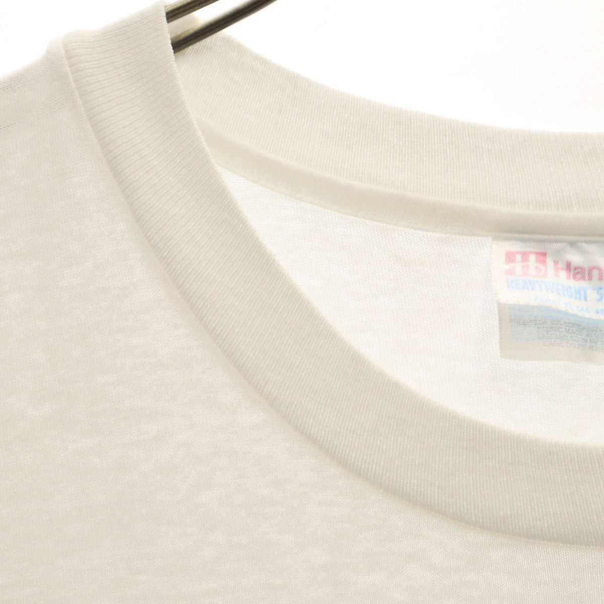 Hanes ヘインズ 90s オールド バスドライバー プリント 半袖 Tシャツ XL ホワイト メンズ