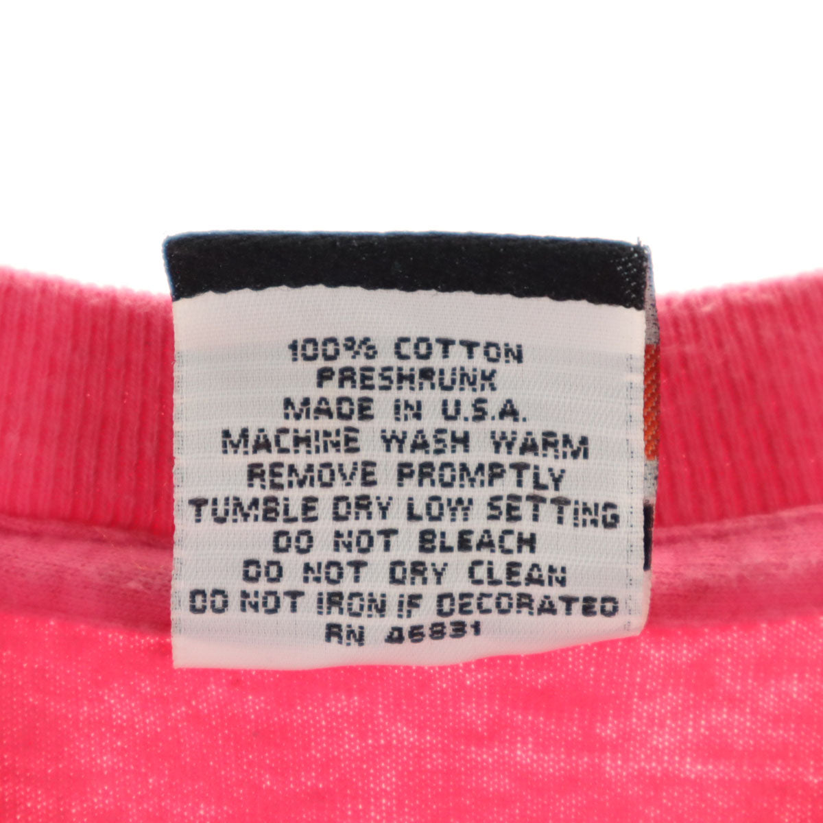 SIGNAL SPORTS シグナルスポーツ 90s USA製 オールド 牛 プリント 半袖 Tシャツ L マゼンタピンク シングルステッチ メンズ