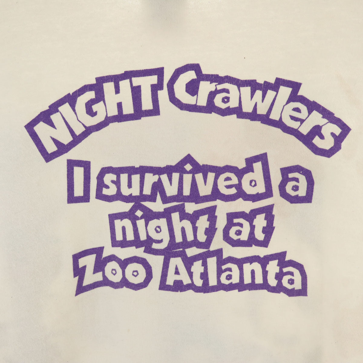 FRUIT OF THE LOOM フルーツオブザルーム 90s USA製 オールド 動物園 アニマル プリント 半袖 Tシャツ L ホワイト シングルステッチ メンズ