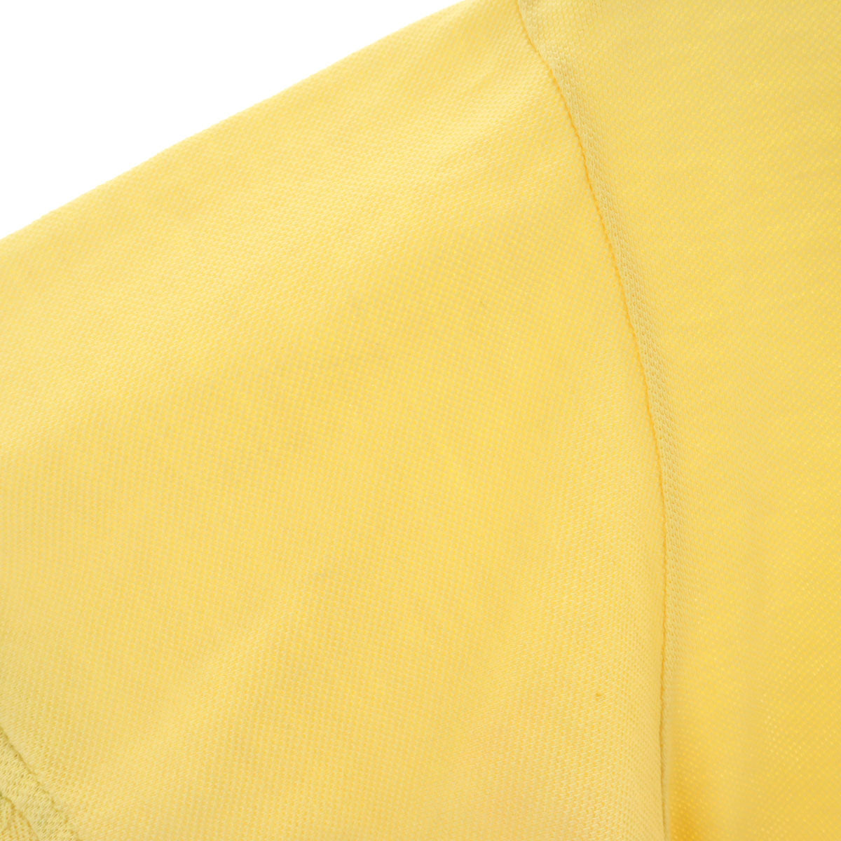 IZOD LACOSTE アイゾッドラコステ 70s ヴィンテージ 糸巻きタグ 半袖 ポロシャツ イエロー系 鹿の子 メンズ