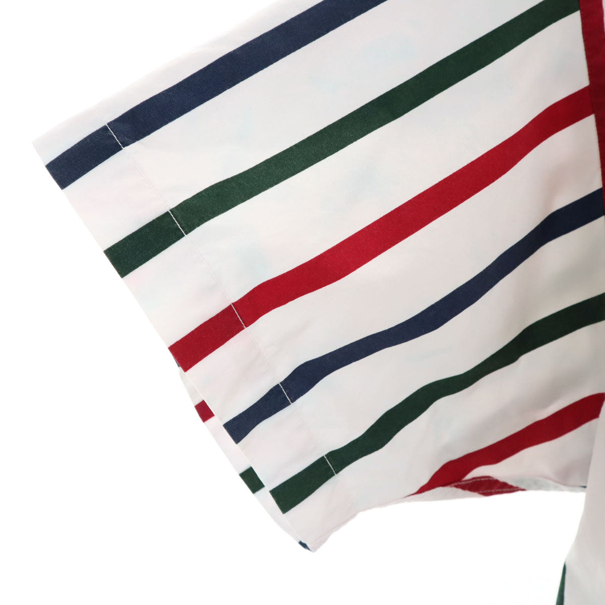 TOMMY HILFIGER トミーヒルフィガー 90s オールド ストライプ柄 半袖 ボタンダウンシャツ S ホワイト メンズ