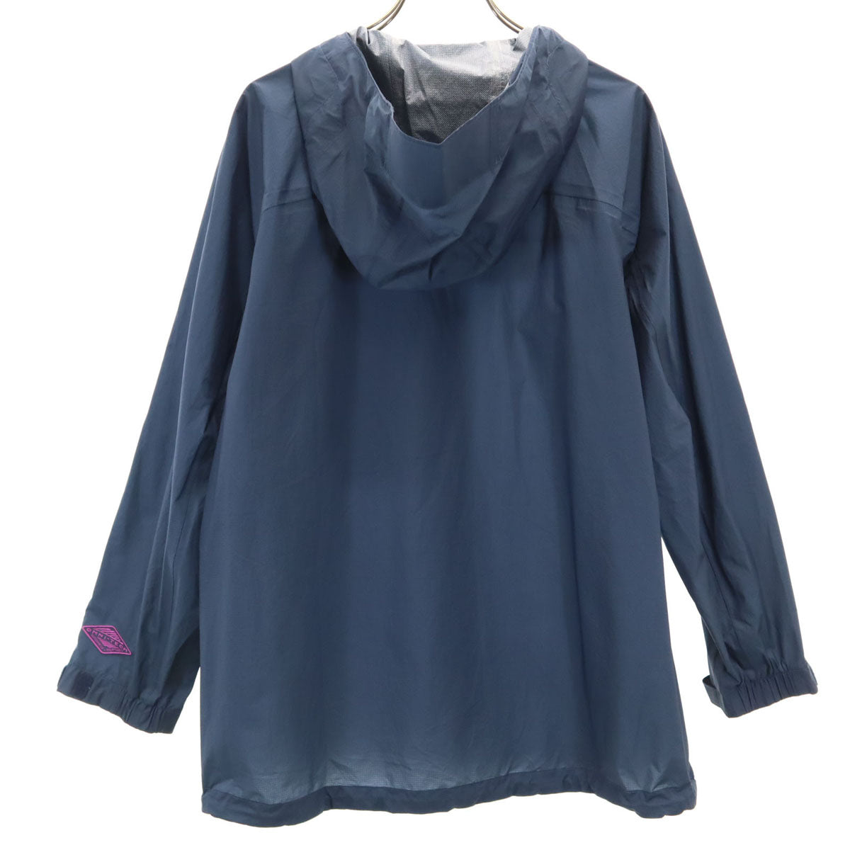 Columbia コロンビア フラッシュリーフ ナイロンジャケット L ネイビー系 防水 アウトドア 収納袋付き レディース