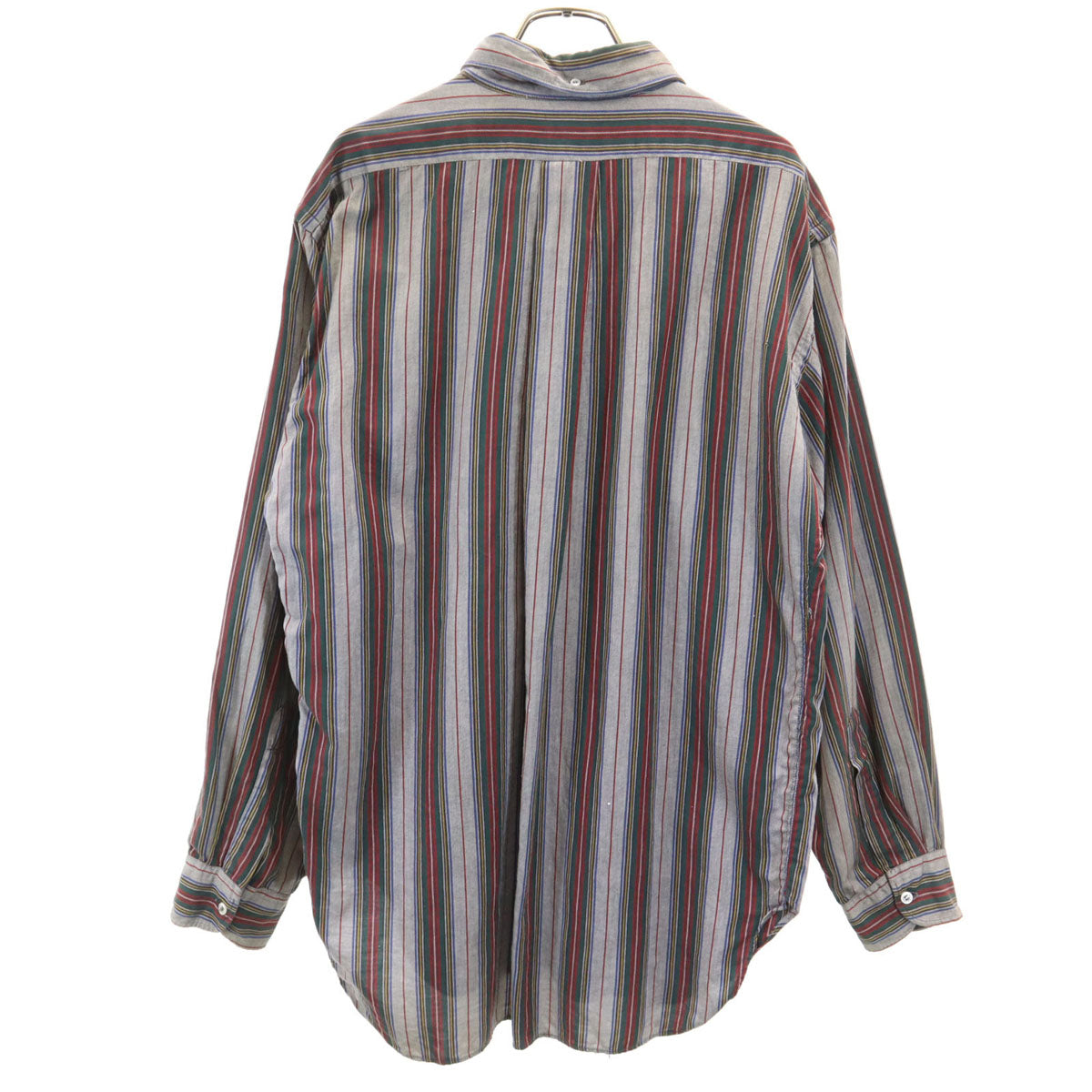 THE SOFT TOUCH SHIRT 60s ヴィンテージ ストライプ柄 長袖 ボタンダウンシャツ L グレー by CISCO メンズ