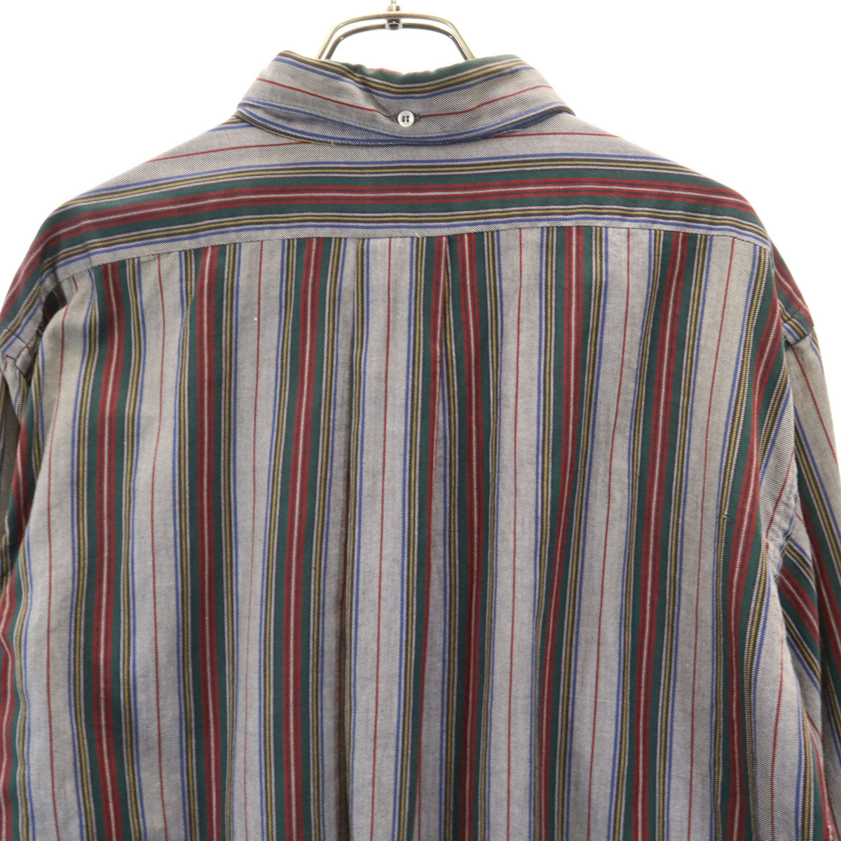 THE SOFT TOUCH SHIRT 60s ヴィンテージ ストライプ柄 長袖 ボタンダウンシャツ L グレー by CISCO メンズ