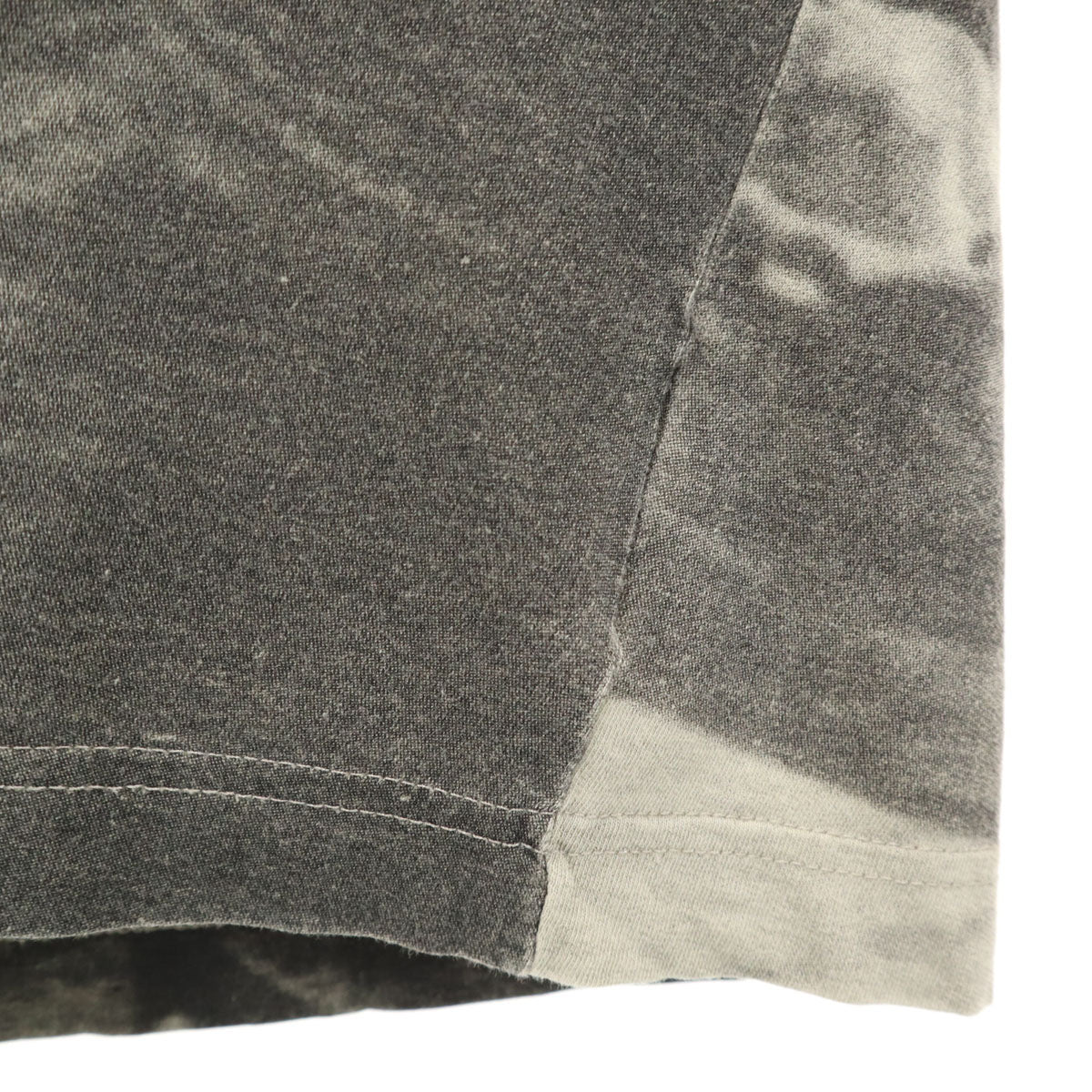 DOLCE&GABBANA ドルチェアンドガッバーナ イタリア製 フォトプリント 半袖 Vネック Tシャツ 48 グレージュ メンズ