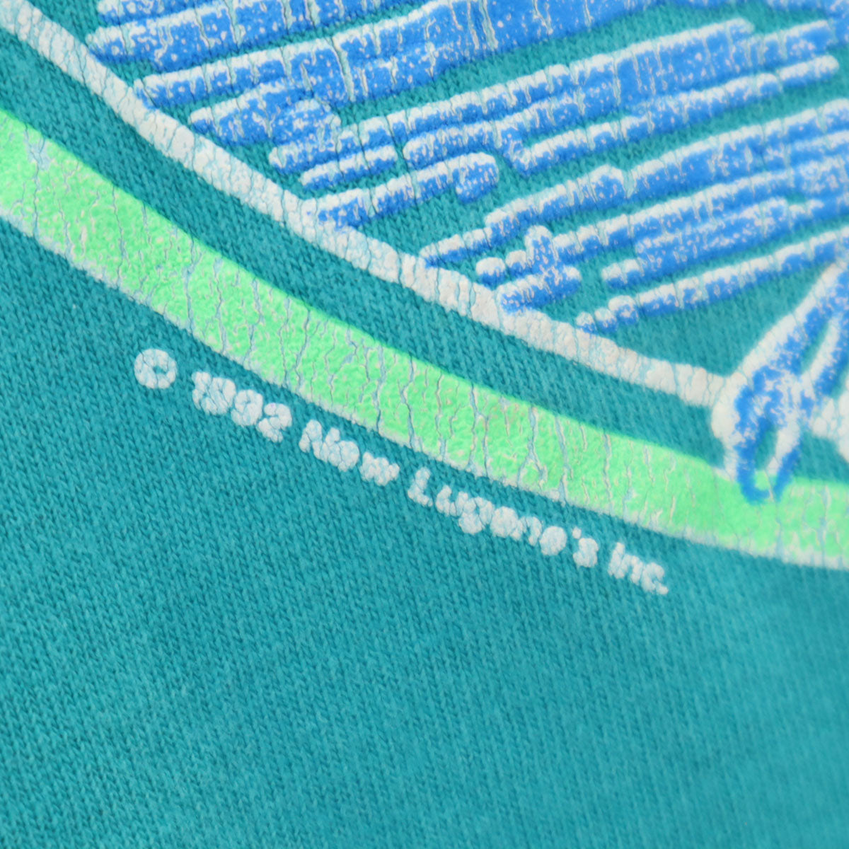 FRUIT OF THE LOOM フルーツオブザルーム 90s USA製 オールド バスプロショップ 半袖 Tシャツ L グリーン系 シングルステッチ メンズ