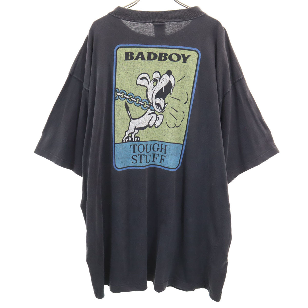 BAD BOY 90s オールド バックプリント 半袖 Tシャツ XL 黒 メンズ