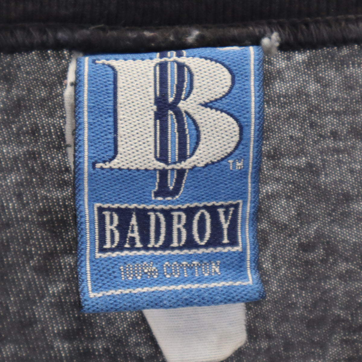 BAD BOY 90s オールド バックプリント 半袖 Tシャツ XL 黒 メンズ