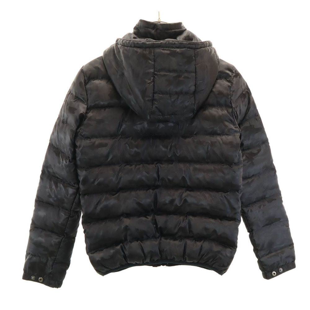 プリティーグリーン カモフラ柄 ダウンジャケット 1 黒 Pretty Green 迷彩 メンズ