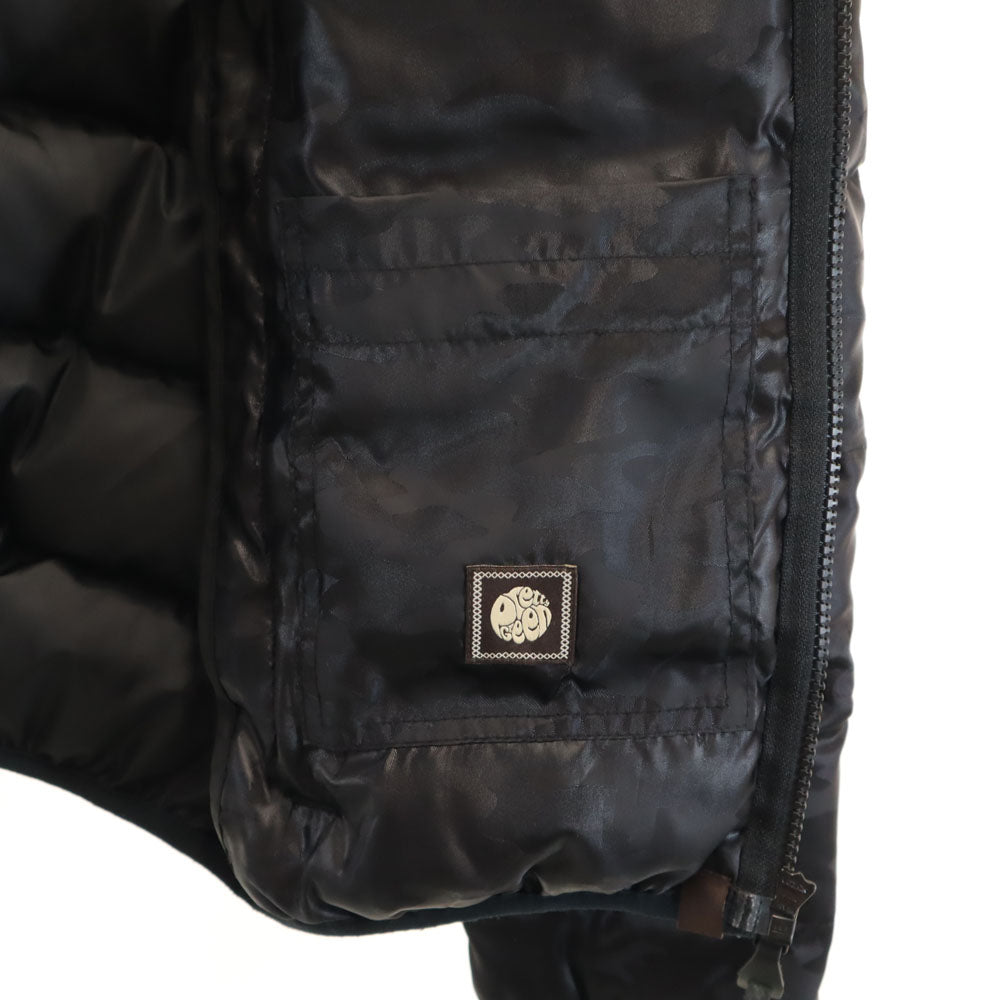 Pretty Green プリティーグリーン カモフラ柄 ダウンジャケット 1 黒 迷彩 メンズ