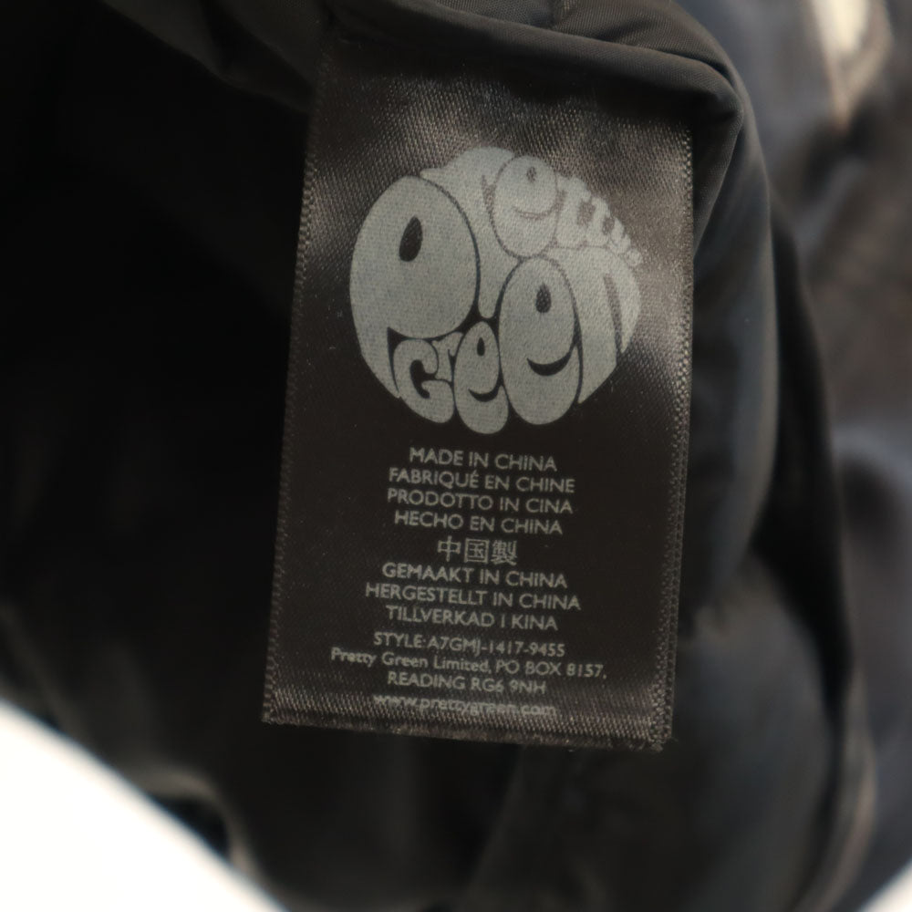 Pretty Green プリティーグリーン カモフラ柄 ダウンジャケット 1 黒 迷彩 メンズ