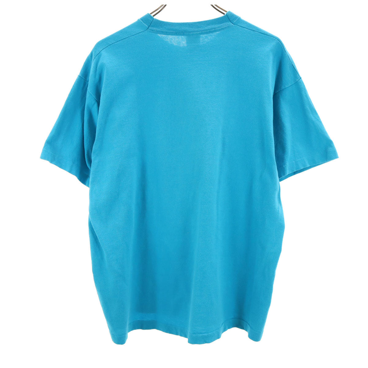 FRUIT OF THE LOOM フルーツオブザルーム 90s USA製 オールド ヘンリー・メイヒュー 半袖 Tシャツ XL 水色 シングルステッチ Henry Mayhew メンズ