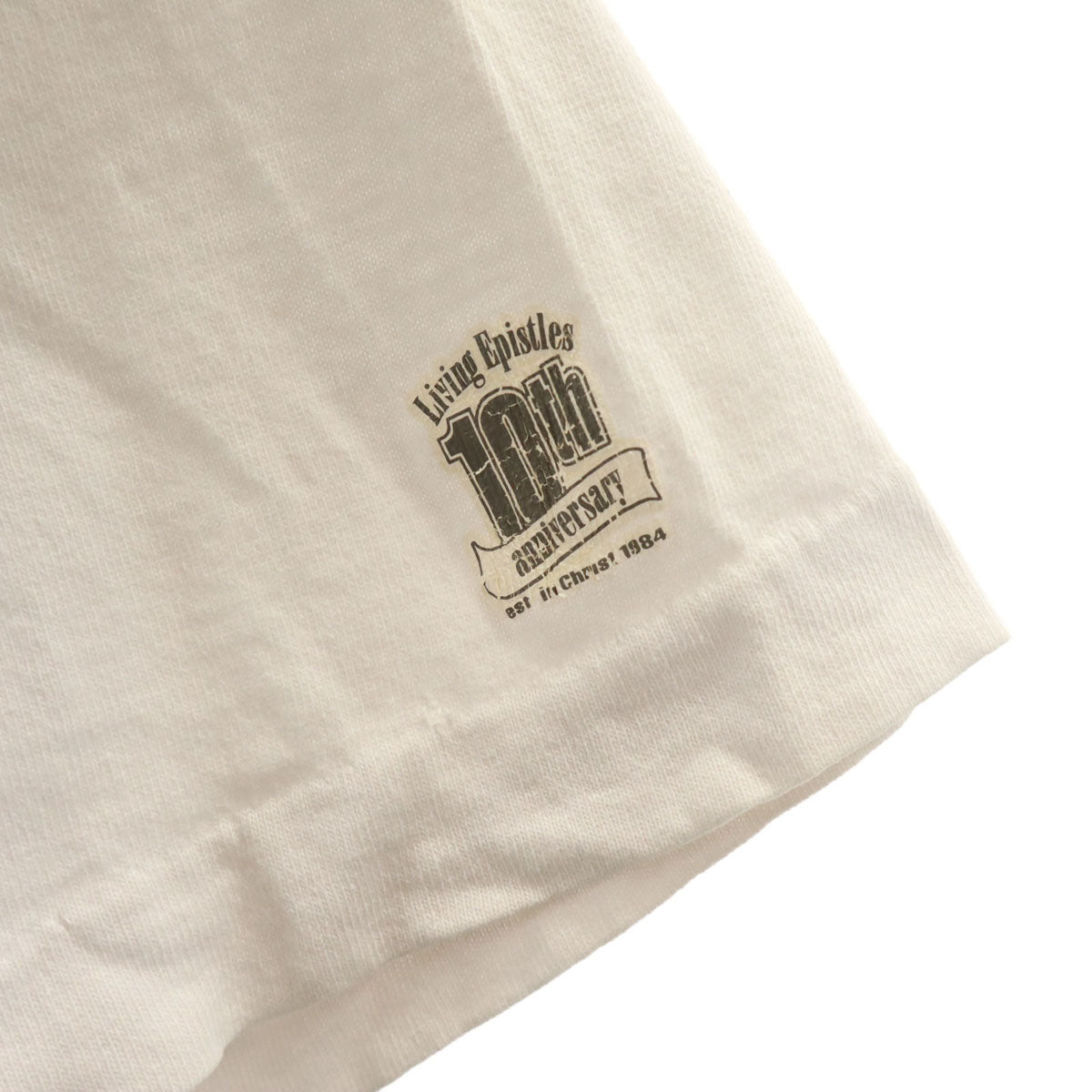 FRUIT OF THE LOOM フルーツオブザルーム 90s USA製 オールド CORNERSTONE 半袖 Tシャツ M ホワイト シングルステッチ メンズ