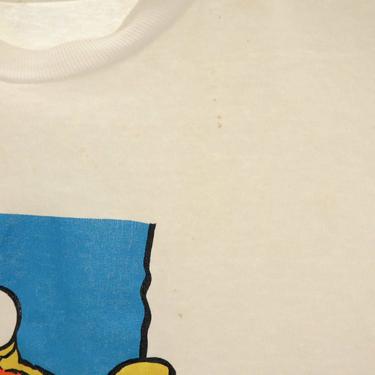 90s オールド マザーグースとグリム グリミー 半袖 Tシャツ アイボリー シングルステッチ Mother Goose and Grimm GRIMMY メンズ