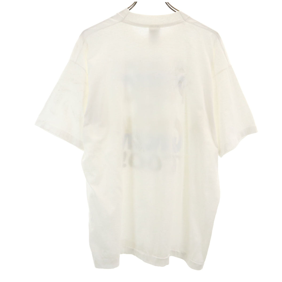 FRUIT OF THE LOOM BEST フルーツオブザルーム ベスト 90s オールド メッセージ プリント 半袖 Tシャツ XL ホワイト シングルステッチ メンズ