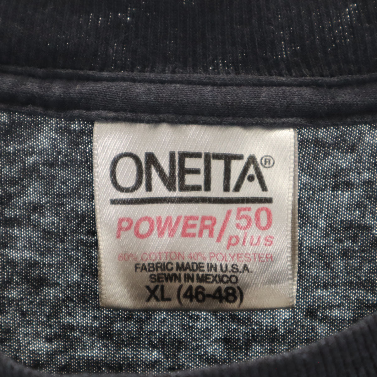 ONEITA オニータ 90s オールド USA製 政治 投票 プリント 半袖 Tシャツ XL ブラック シングルステッチ メンズ