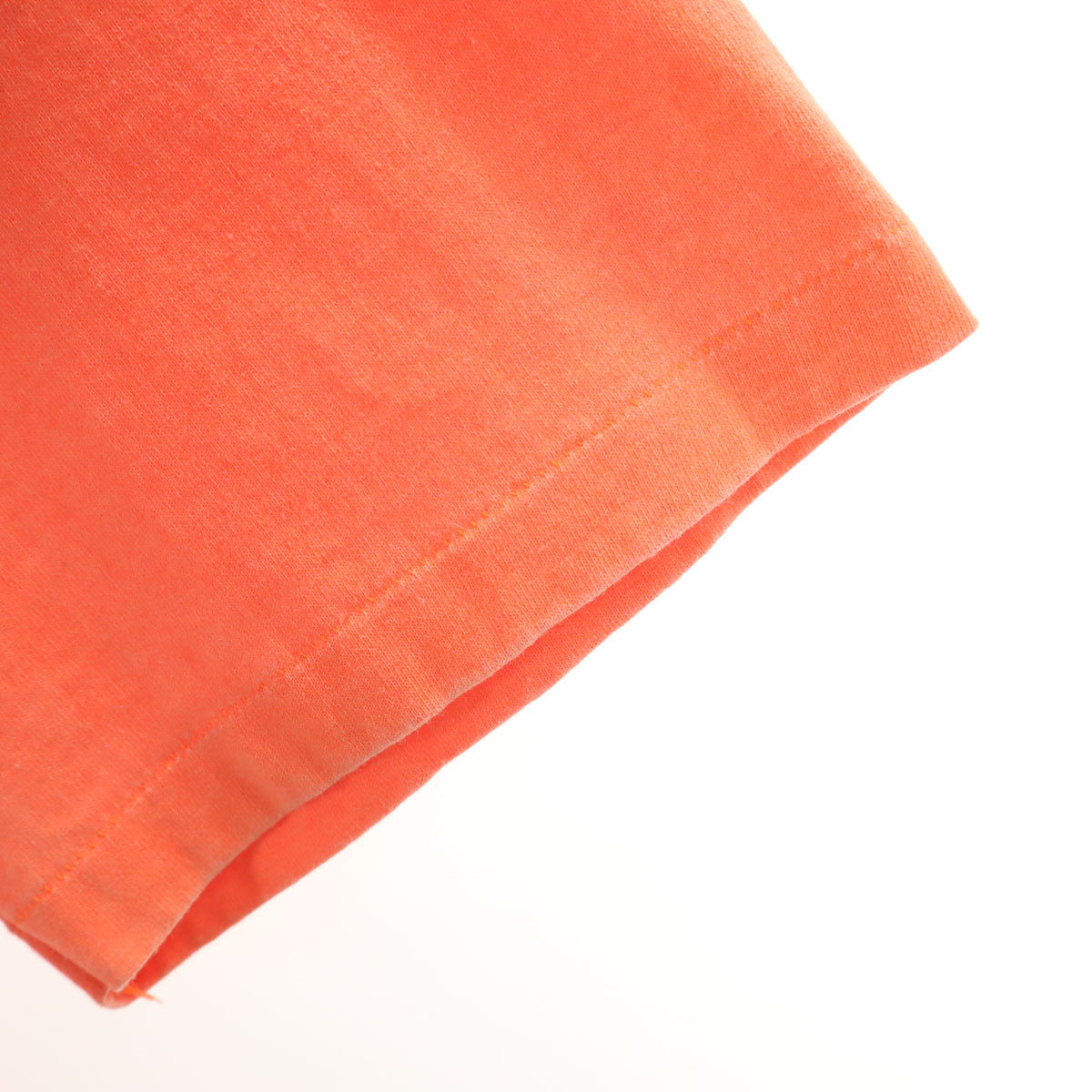 anvil アンヴィル 90s USA製 オールド Clementon Gun Club 半袖 Tシャツ ONE SIZE ネオンオレンジ系 シングルステッチ メンズ