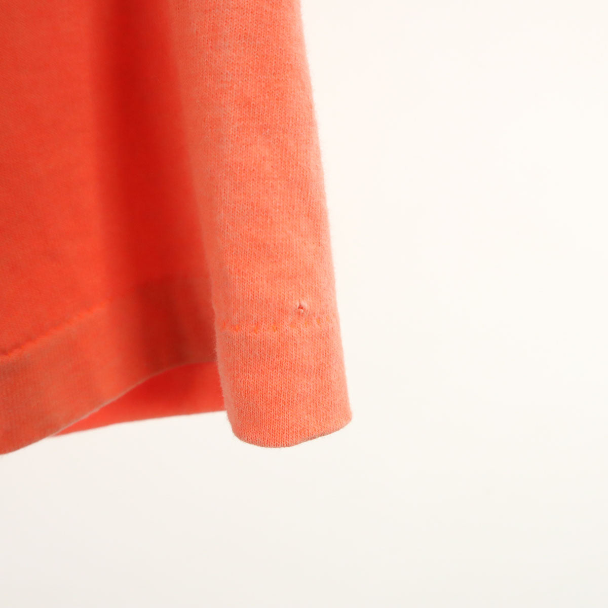 anvil アンヴィル 90s USA製 オールド Clementon Gun Club 半袖 Tシャツ ONE SIZE ネオンオレンジ系 シングルステッチ メンズ