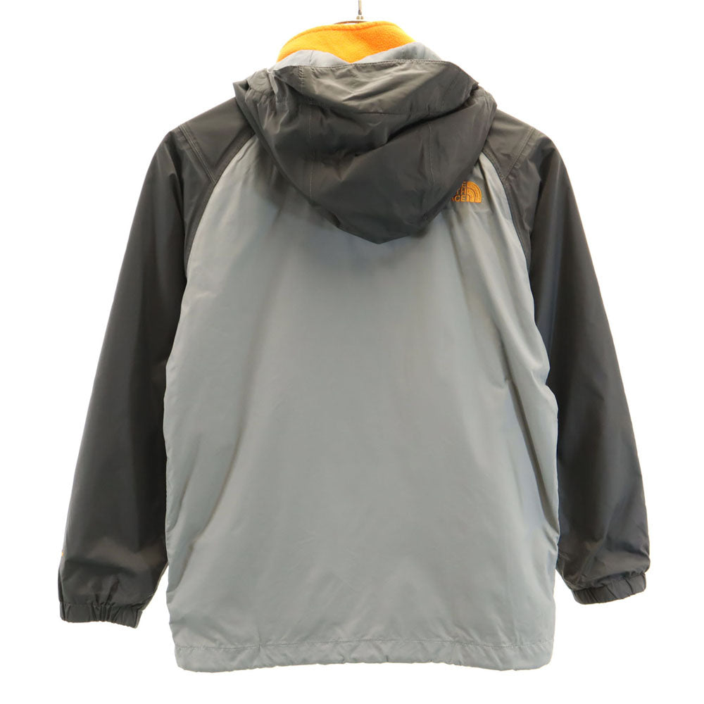 THE NORTH FACE ノースフェイス NF0A2SWA ドライベント ジャケット M グレー フリースライナー付き キッズ