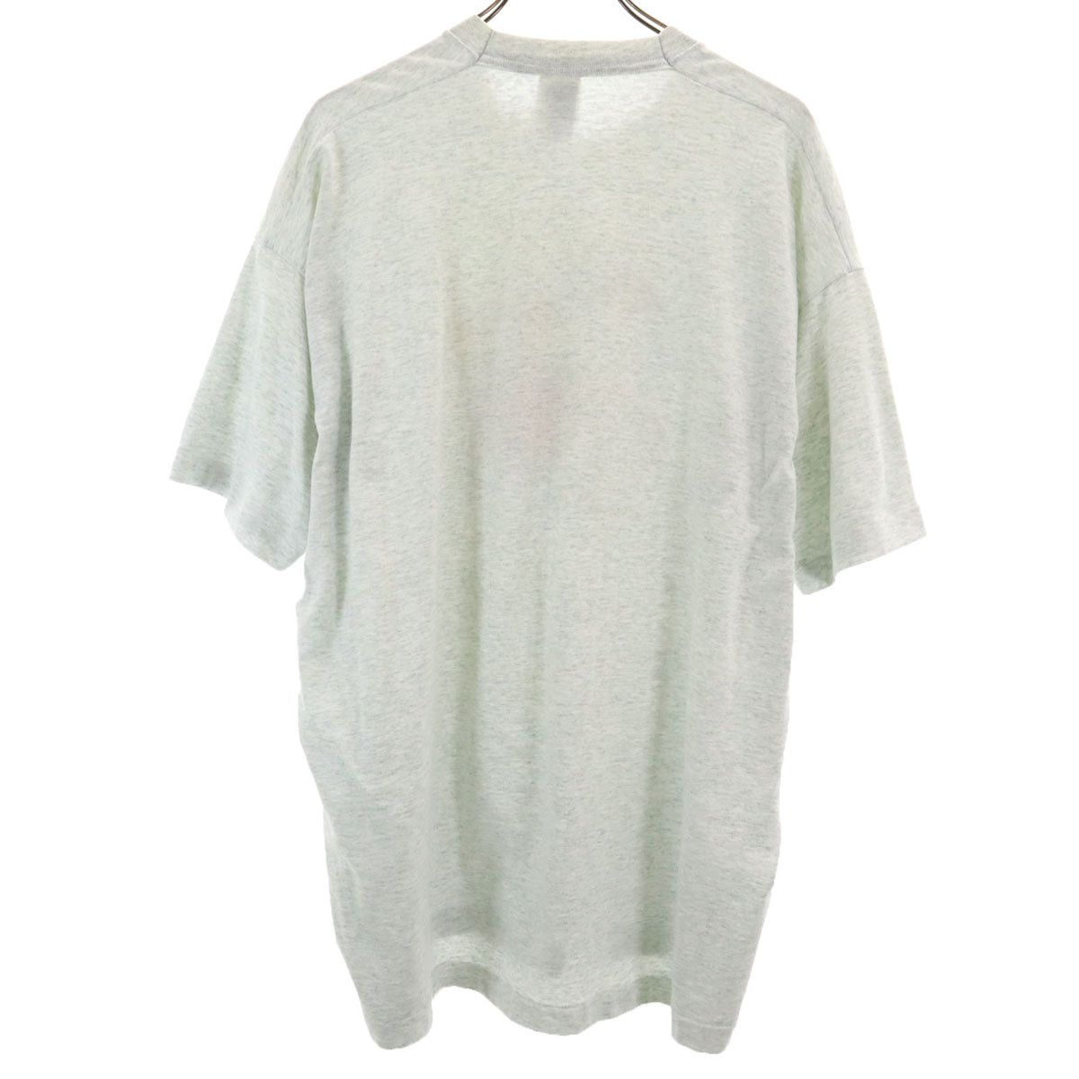 FRUIT OF THE LOOM BEST フルーツオブザルーム ベスト 90s USA製 オールド ノアの箱舟 アニマルプリント 半袖 Tシャツ XXL グレー シングルステッチ ビッグサイズ メンズ