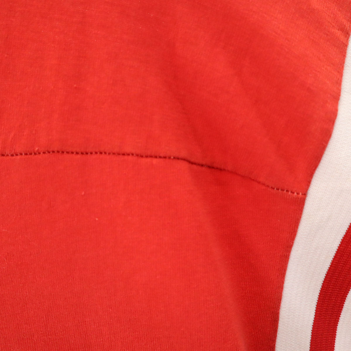 OLD オールド 80s USA製 5分袖 Tシャツ XL レッド シングルステッチ メンズ