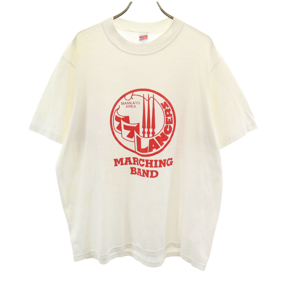 SOFFE ソフィー 90s USA製 オールド 半袖 Tシャツ XL ホワイト シングルステッチ メンズ