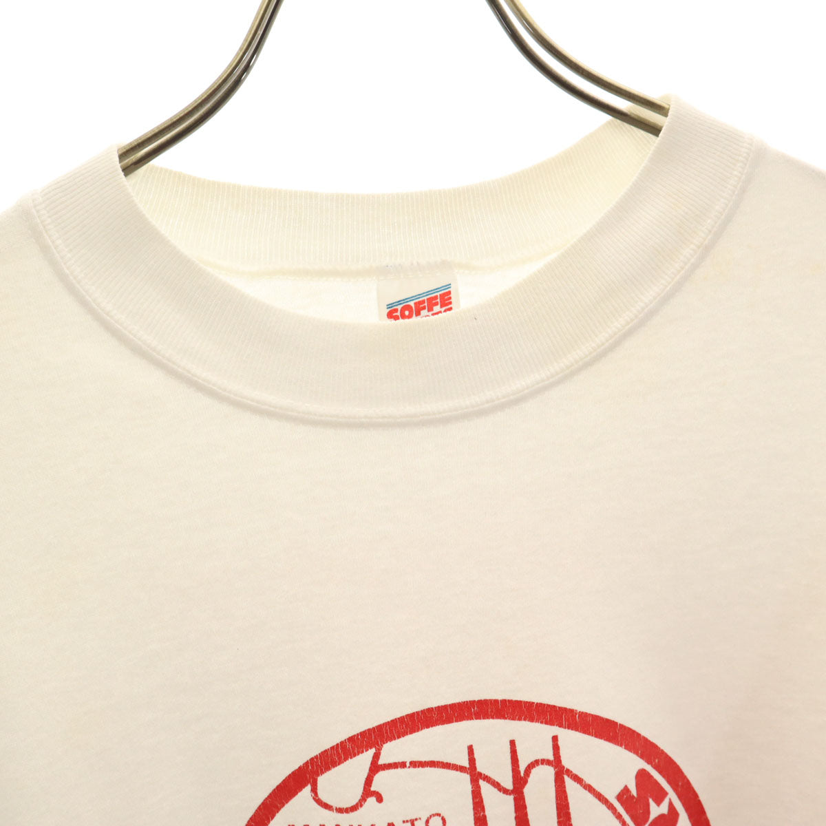 SOFFE ソフィー 90s USA製 オールド 半袖 Tシャツ XL ホワイト シングルステッチ メンズ