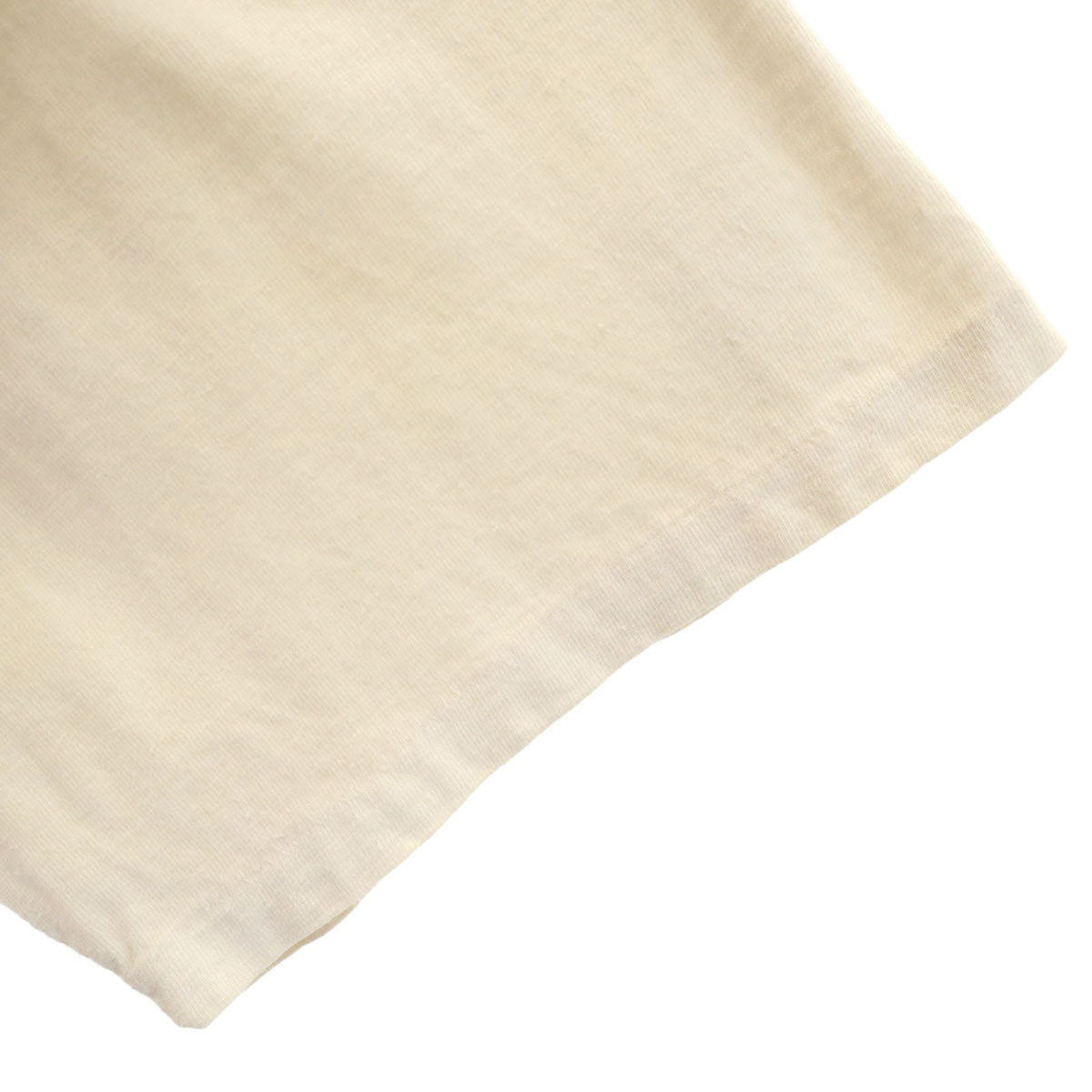 OKINA 90s オールド 半袖 Tシャツ XL クリーム シングルステッチ メンズ