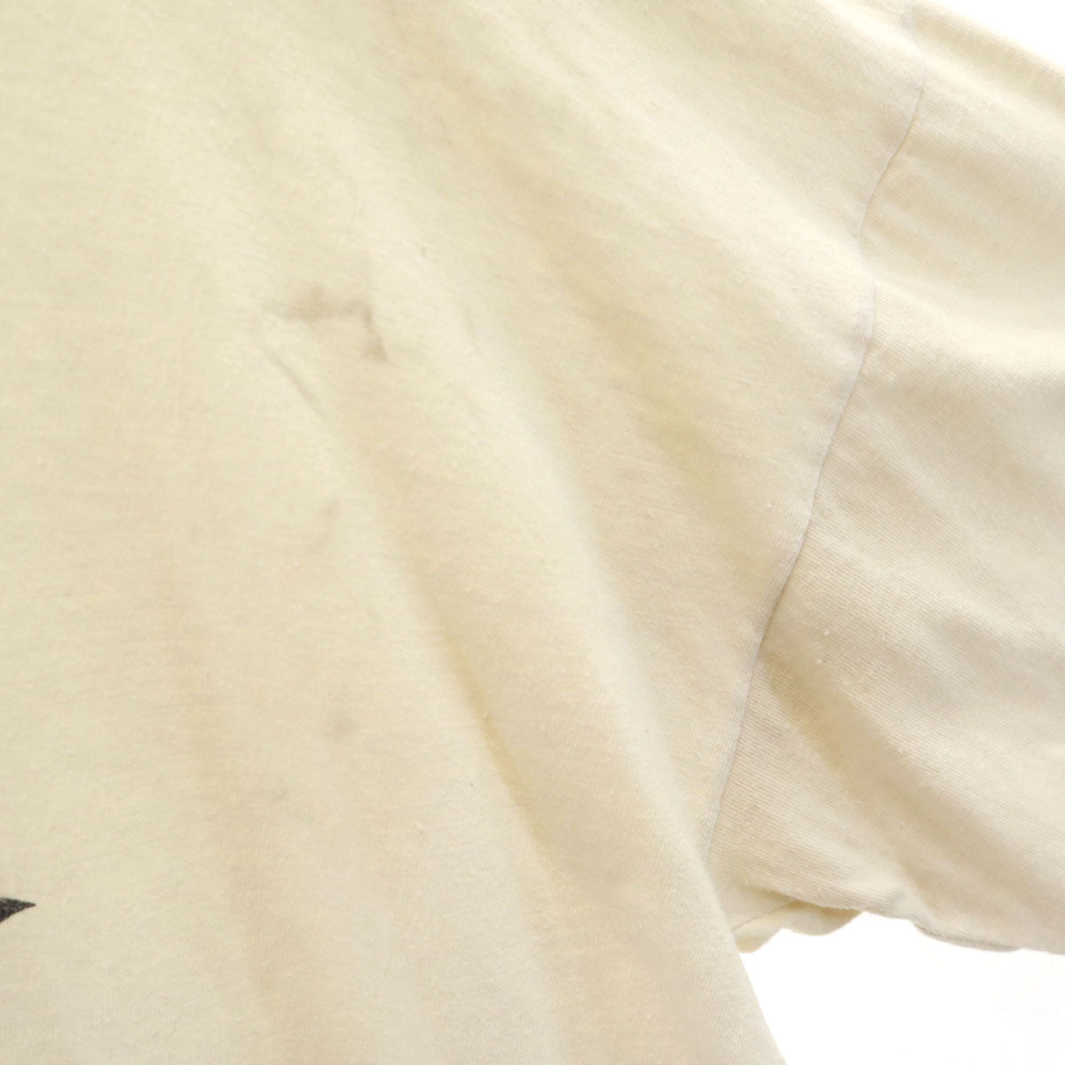 OKINA 90s オールド 半袖 Tシャツ XL クリーム シングルステッチ メンズ